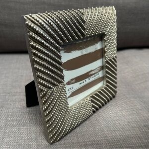 Vtg MAX STUDIO Metallic Textured Geometric Design Picture Frame #10202510